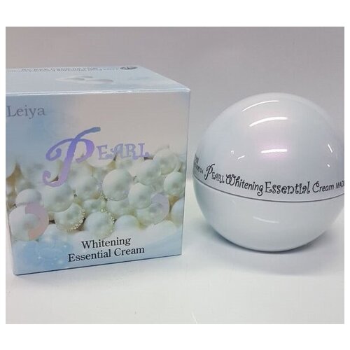 Отбеливающий крем с экстрактом жемчуга Leiya Pearl Whitening Essential Cream, 85 мл