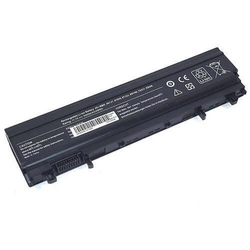 Аккумуляторная батарея для ноутбука Dell E5440 11.1V 4400mAh черная OEM аккумуляторная батарея для ноутбука dell e5440 11 1v 4400mah черная oem