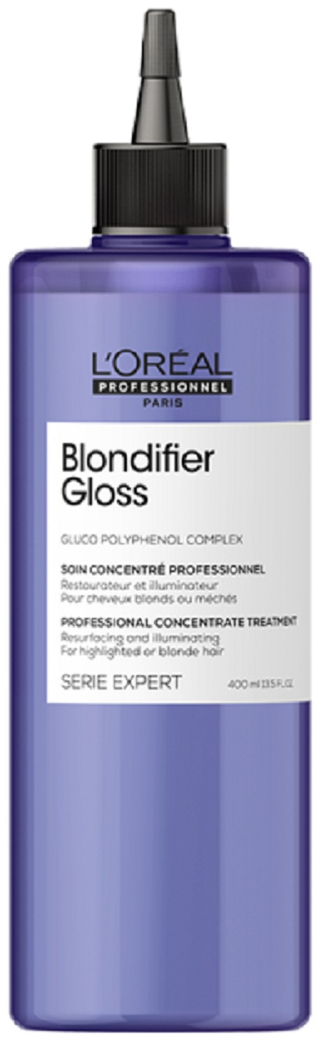 L'Oreal Professionnel Serie Expert Blondifier Gloss Концентрат для осветленных и мелированных волос, 400 мл, бутылка
