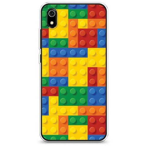фото Силиконовый чехол "лего" на xiaomi redmi 7a / сяоми редми 7а case place