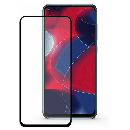 Защитное стекло Mobius для Xiaomi Redmi Note 9/10X 4G 3D Full cover (Black)
