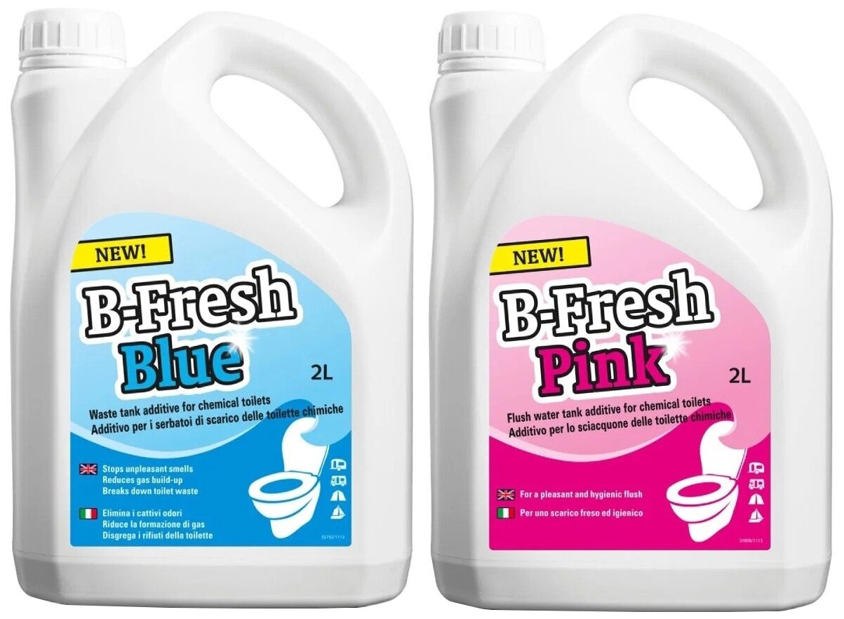 Thetford Набор жидкостей для биотуалета B- Fresh Blue/Pink