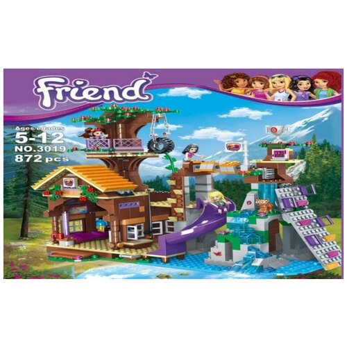 Конструктор для девочек Френдс Дом Дружбы 868 деталей/3012