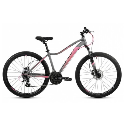 Велосипед Aspect Oasis HD 26 серо-розовый (2021) (14,5