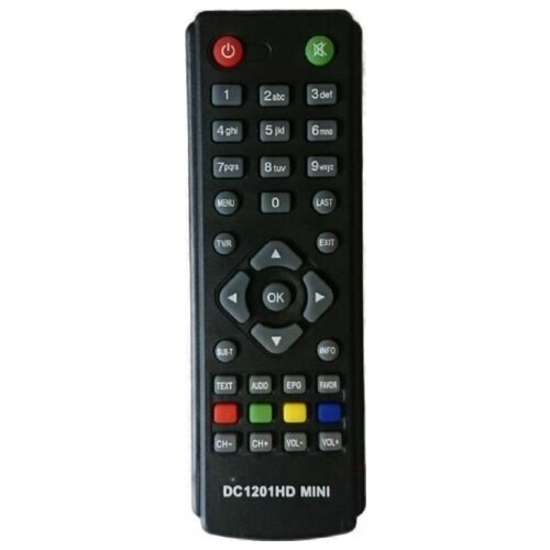 фото Пульт huayu dc1201hd dvb-t2 для эфирных ресиверов d-color