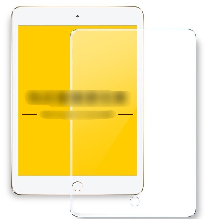 Защитное противоударное стекло MyPads для планшета Apple iPad 9.7 (2017) и Apple iPad 9.7 (2018) - A1822, A1823, A1893, A1954 с олеофобным покрытием