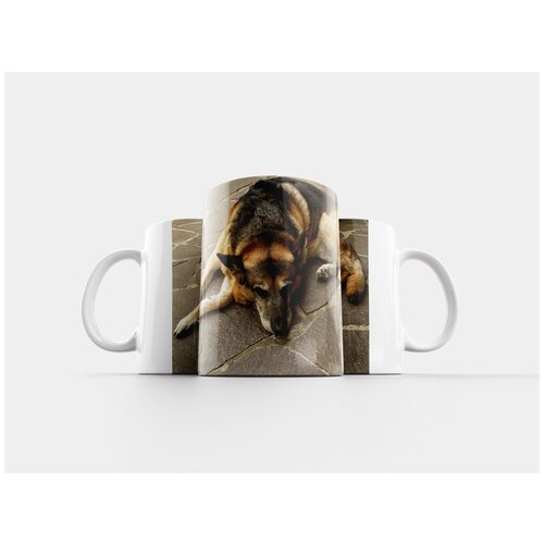 фото Кружка "животное, козел, сарай" 320 мл lotsprints