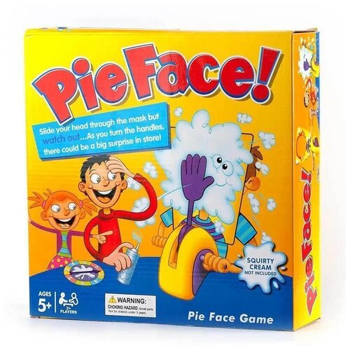 фото Настольная игра пирог в лицо/ торт в лицо/ игра pie face toys