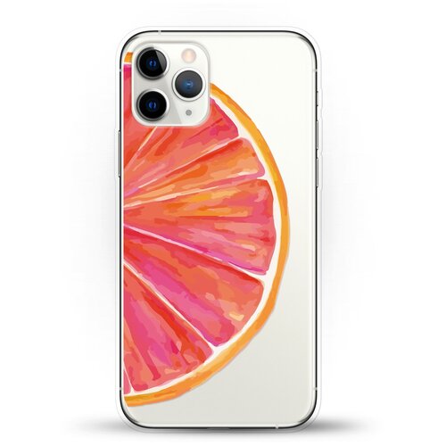 фото Силиконовый чехол грейпфрут на apple iphone 11 pro max andy & paul