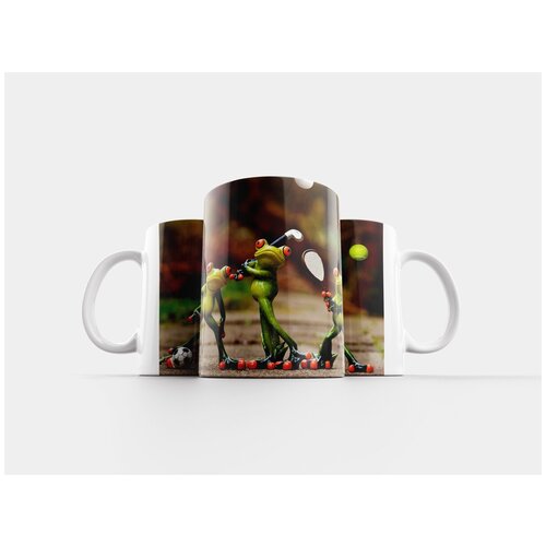 фото Кружка "лягушки, спортсмены, футбольный" 320 мл lotsprints