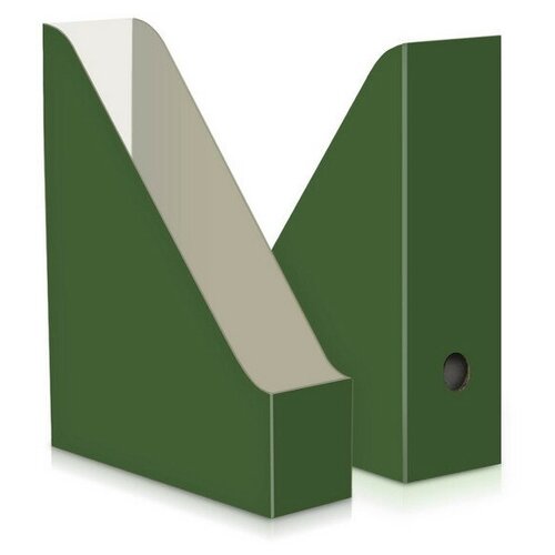 Купить Вертикальный накопитель Attache Selection crocus, 75 мм, green clover, 2 штуки (930925), зеленый
