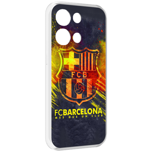 Чехол MyPads FC-Barcelona-Wallpaper-3 для OPPO Reno8 Pro задняя-панель-накладка-бампер
