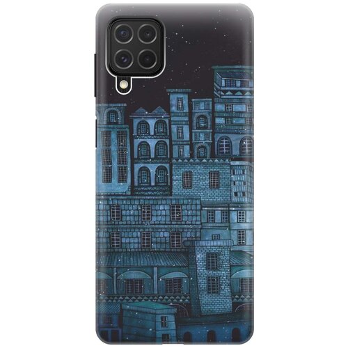 Чехол - накладка ArtColor для Samsung Galaxy M62 с принтом Ночь над городом чехол накладка artcolor для samsung galaxy j2 core с принтом ночь над городом