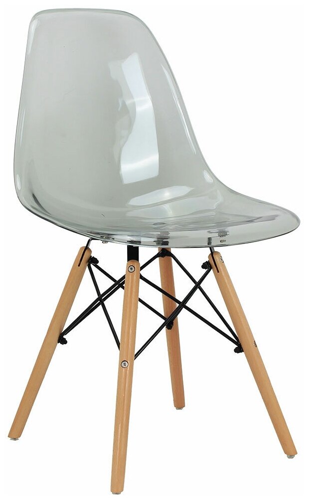 Стул BRADEX Eames прозрачный серый FR 0045