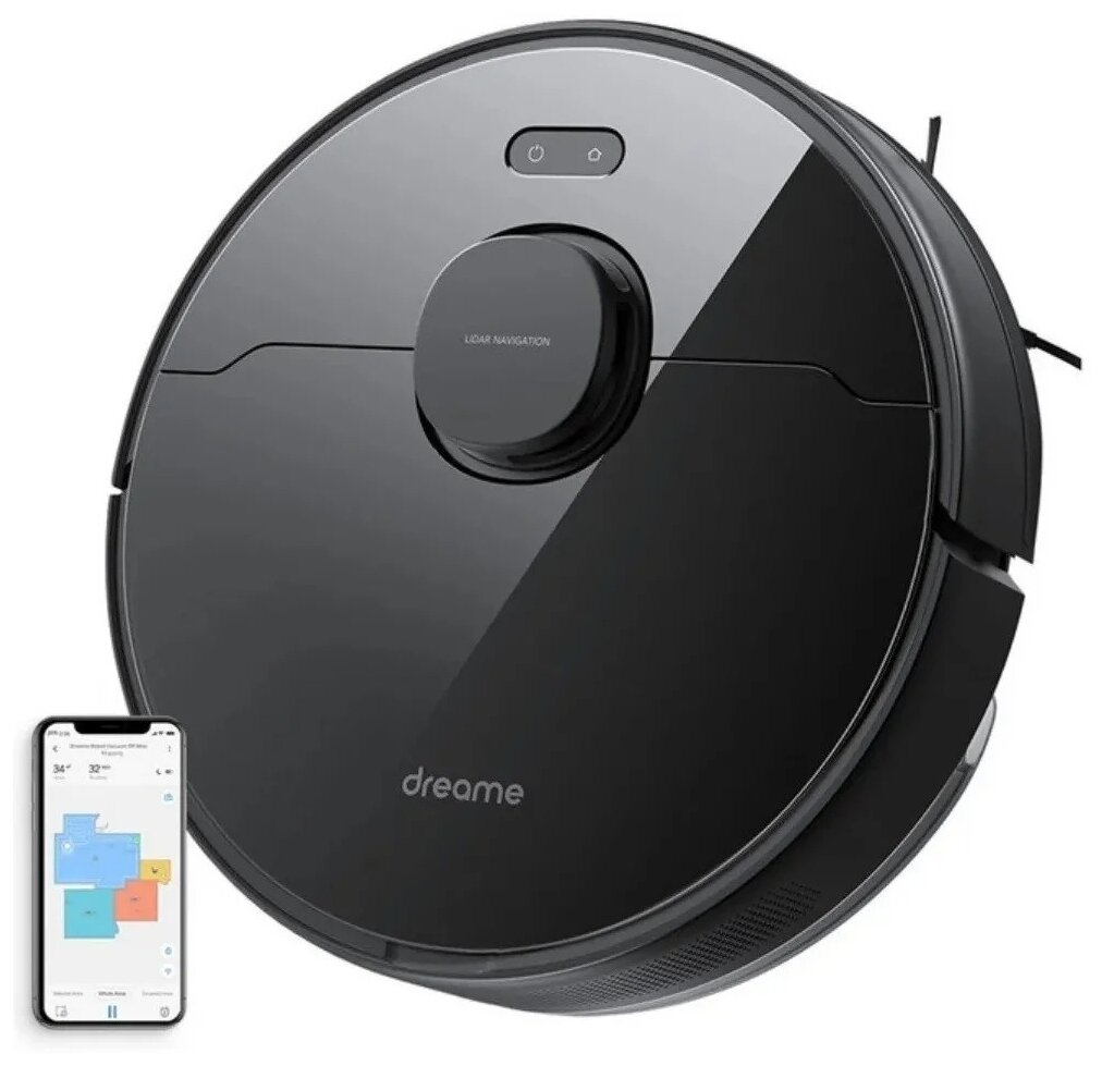 Робот-пылесос Dreame Bot Robot Vacuum and Mop D9 Max White - фото №2