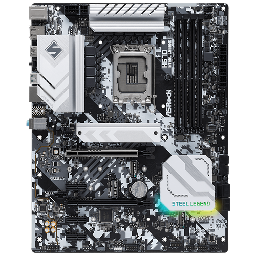 материнская плата asrock b550 steel legend am4 Материнская плата ASRock H670 Steel Legend Retail