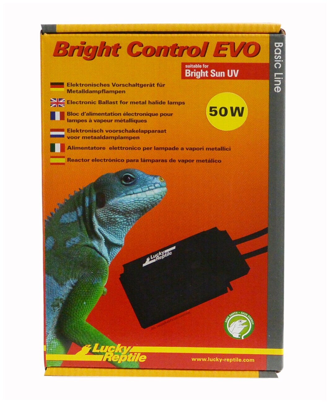 LUCKY REPTILE Пускорегулирующее устройство для ламп "Bright Control EVO 50Вт" (Германия) - фото №1