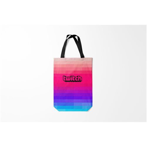 фото Сумка-шоппер / 31х42 см / геймерам / разные игры twitch burnettie