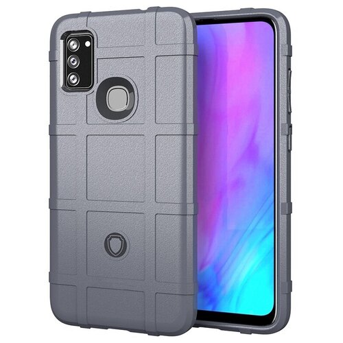 фото Чехол-бампер mypads для samsung galaxy m51 (европейская версия) противоударный усиленный ударопрочный серый