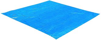 Подстилка Bestway, для круглых бассейнов, размер 274 х 274 см, 58000, цвет голубой