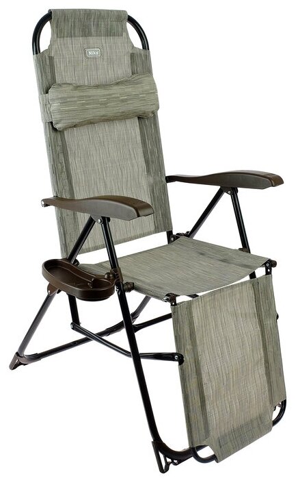 Кресло-шезлонг КШ3/4, 82 x 59 x 116 см, бамбук./В упаковке шт: 1 - фотография № 1