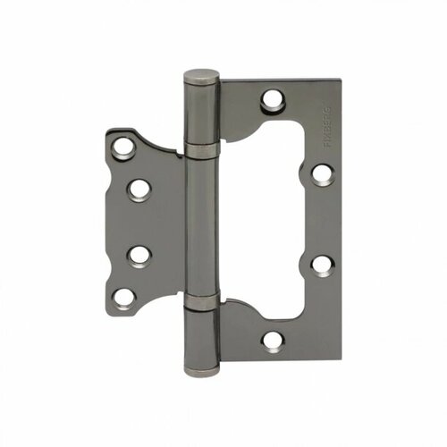 Петля без врезки FIXBERG 2BB 100х75х25 мм черный никель 479₽