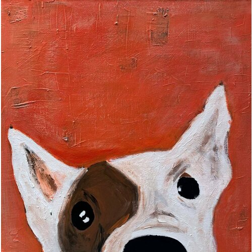 DARIA GEILER Картина для интерьера Дарьи Гейлер Слежу за порядком 60х60 см 11990₽