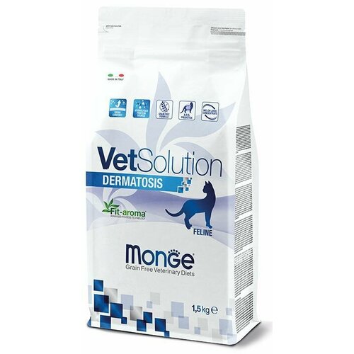 Корм для кошек Dermotosis Vet Solution беззерновой, 1,5 кг