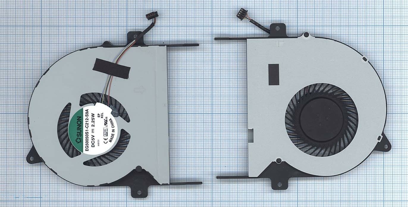Вентилятор (кулер) для Asus 13NB0581AM0301 (4-pin)