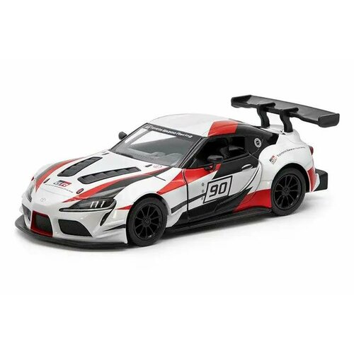 Модель машины Kinsmart Toyota GR Supra Racing, инерционная, металл (KT5421FD)