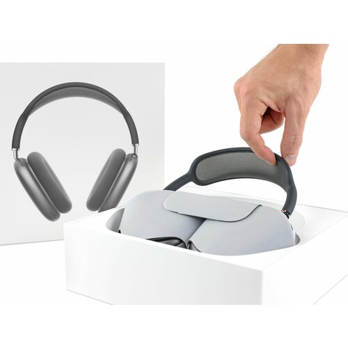 Наушники беспроводные гарнитура Bluetooth Air Max с микрофоном Pods Lightning Черный 2207000₽