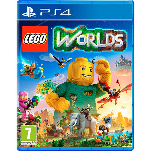 Игра для PlayStation 4 LEGO Worlds англ Новый игра lego worlds для playstation 4 все страны