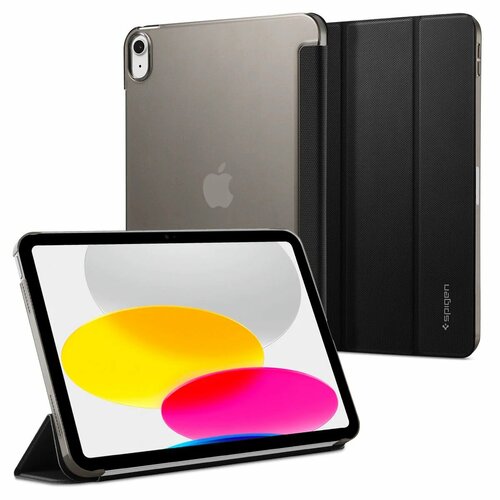 Чехол SPIGEN для iPad 10.9 (2022) - Liquid Air Folio - Черный - ACS05415 черный