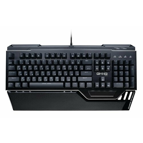 Клавиатура GMNG 985GK USB c подставкой для запястий черный 1677413 639000₽