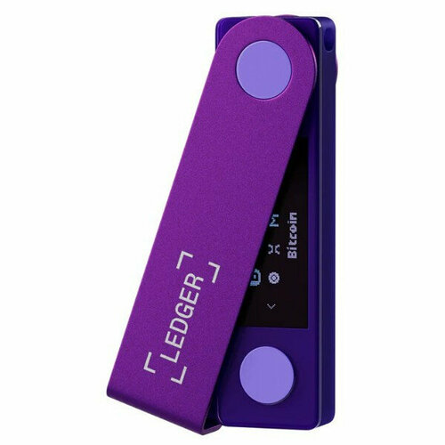 Аппаратный криптокошелек Ledger Nano X Purple Amethyst