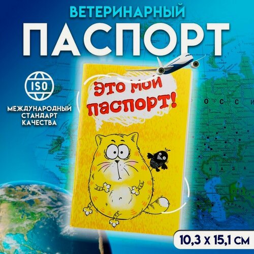 Изображение товара Ветеринарный паспорт международный для кошек, 28 страниц