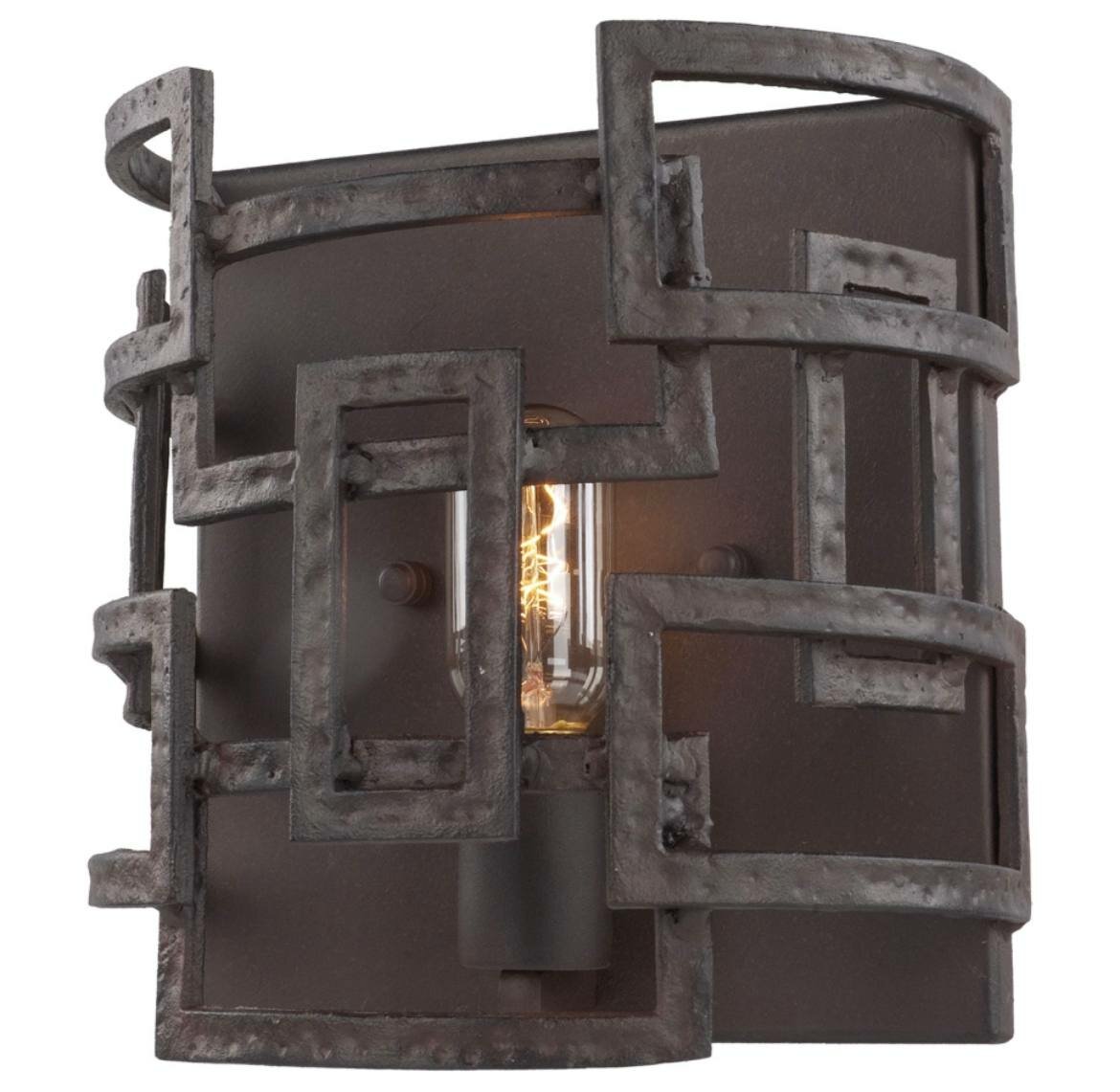 Настенный светильник Lussole Eastchester LSP-9121, E27, 40 Вт, коричневый