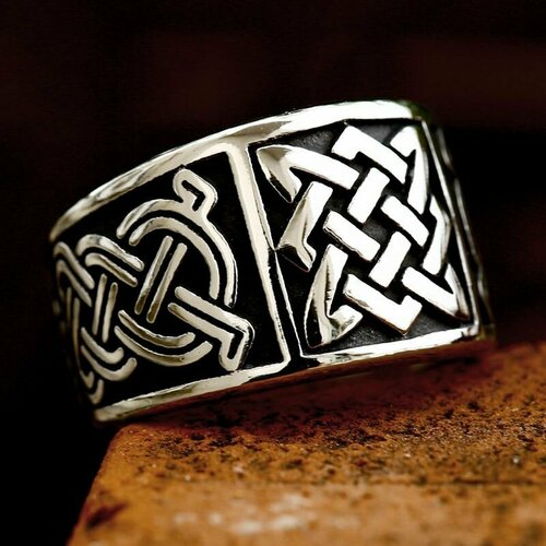 Кольцо Interplay, серебряный