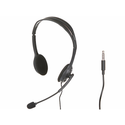 комплект 2 штук гарнитура проводная logitech stereo headset h111 сер 981 000594 981 000593 Logitech H111 981-000593 /