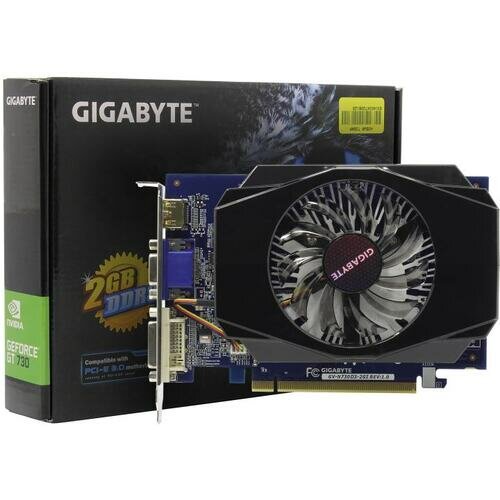 Видеокарта GIGABYTE GeForce® GT730, , 2ГБ, GDDR3, Retail - фото №4