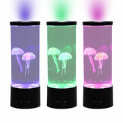 Ночник детский для сна Медуза RGB, Успокаивающая Ночная Лампа, Ночник-медуза с пультом, Светильник настольный