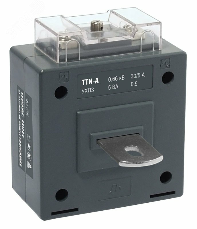 Трансформатор тока ТТИ-А 150/5А с шиной 5ВА класс точности (ITT10-3-05-0150/оригинал)