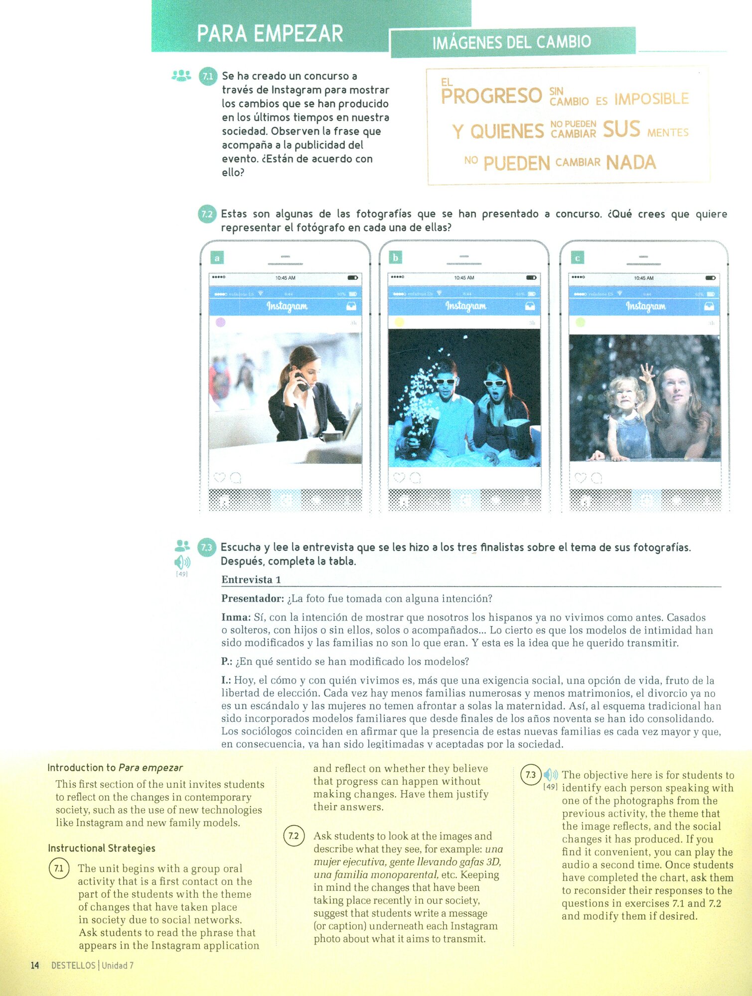 Destellos. Part 2. Teacher Print Edition + Online access code - фото №4
