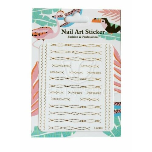 Farres cosmetics Наклейки для дизайна ногтей Плоские металлизированные 316₽