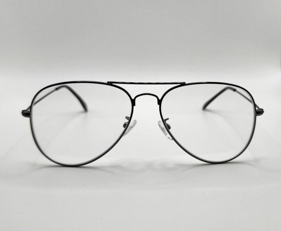 Готовые очки для зрения с фотохромными линзами, титановые "хамелеон" мужские/женские PЦ 62-64 мм, -4