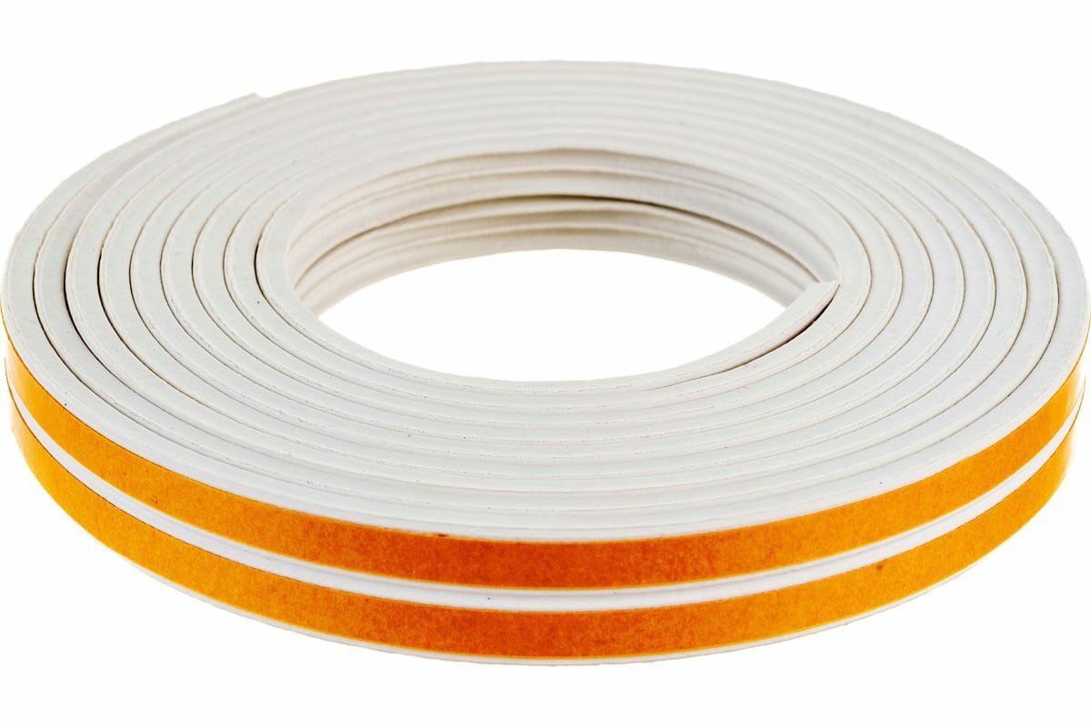 Sila E-профиль 6м самоклеящийся уплотнитель 9х4 мм белый Польша SILAEW6