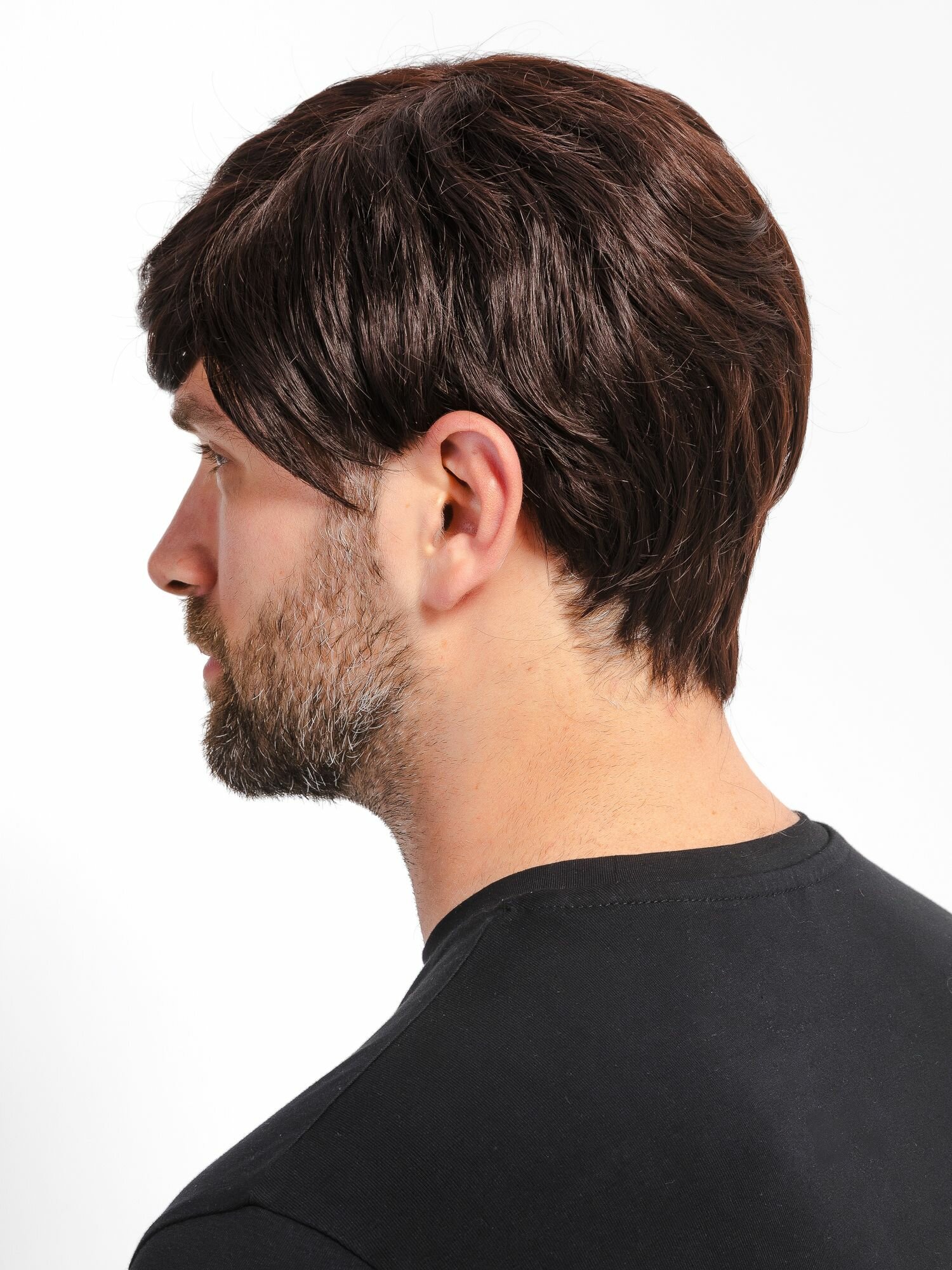 Парик мужской короткий без блеска — фото 1