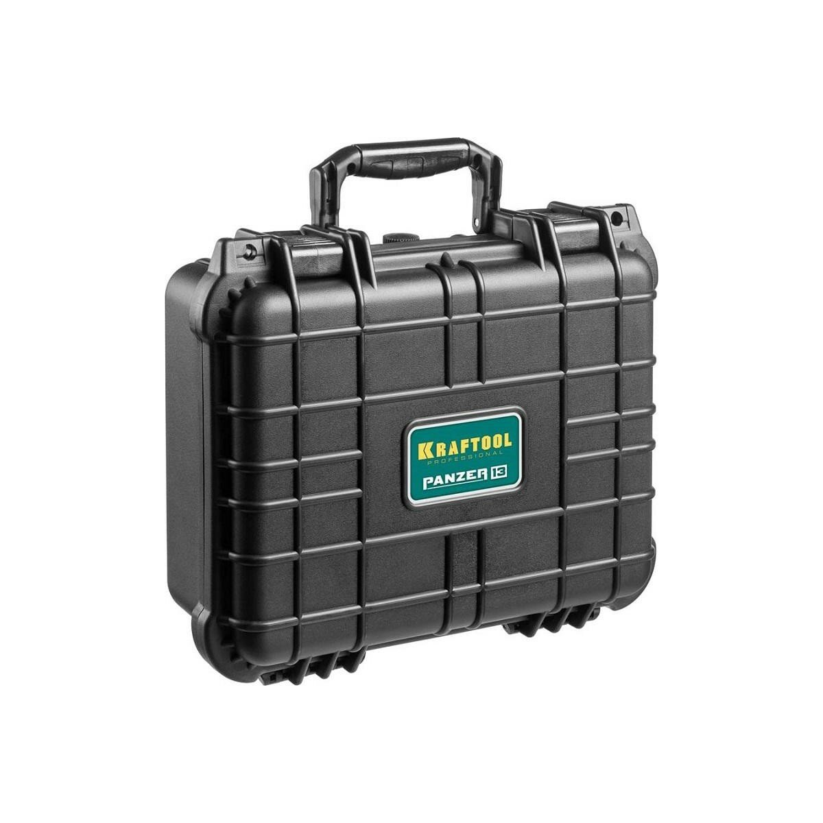 Ящик для инструмента KRAFTOOL  PANZER  ударопрочный пластиковый  степень защиты ip55  13 