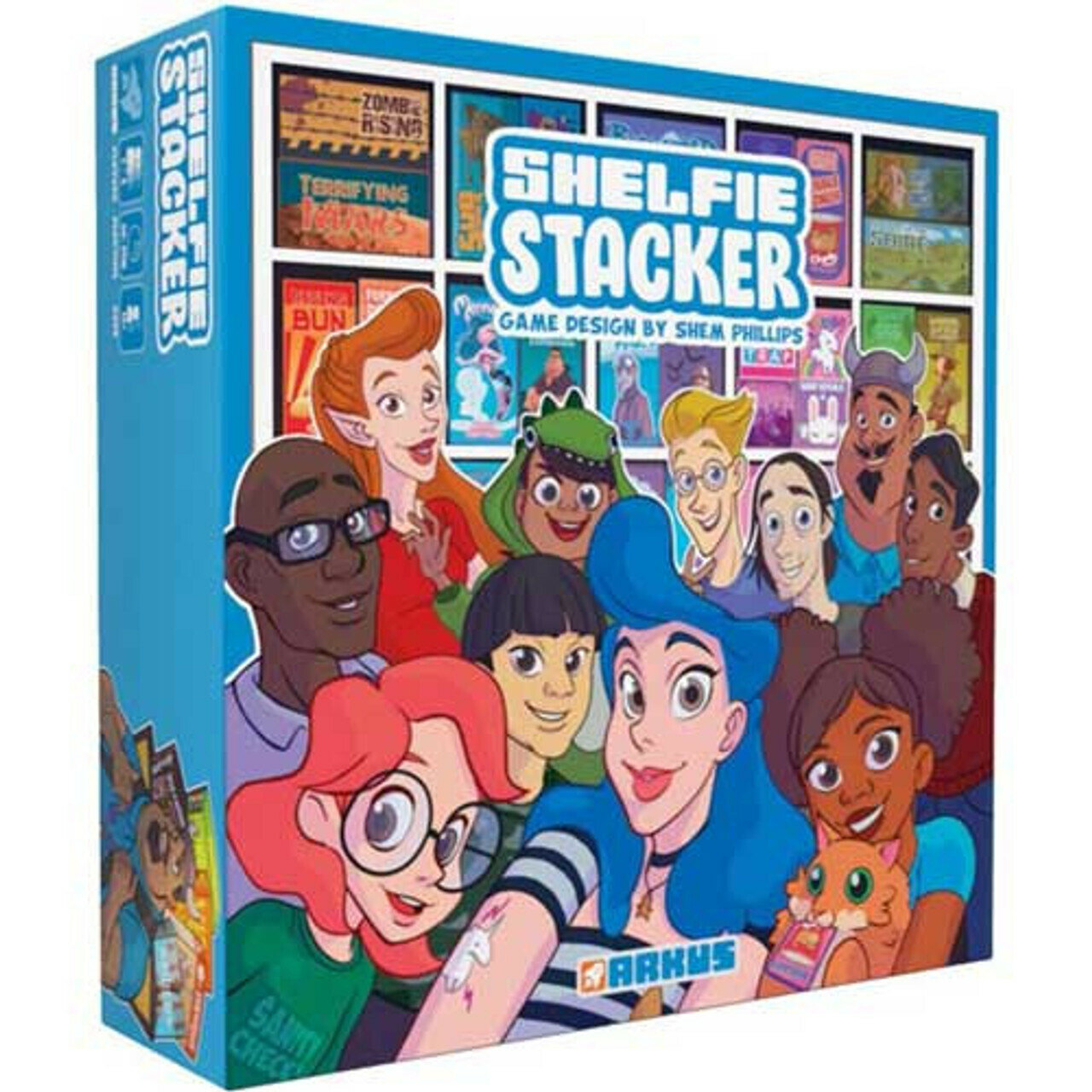 Настольная игра Arkus Games Shelfie Stacker на английском языке