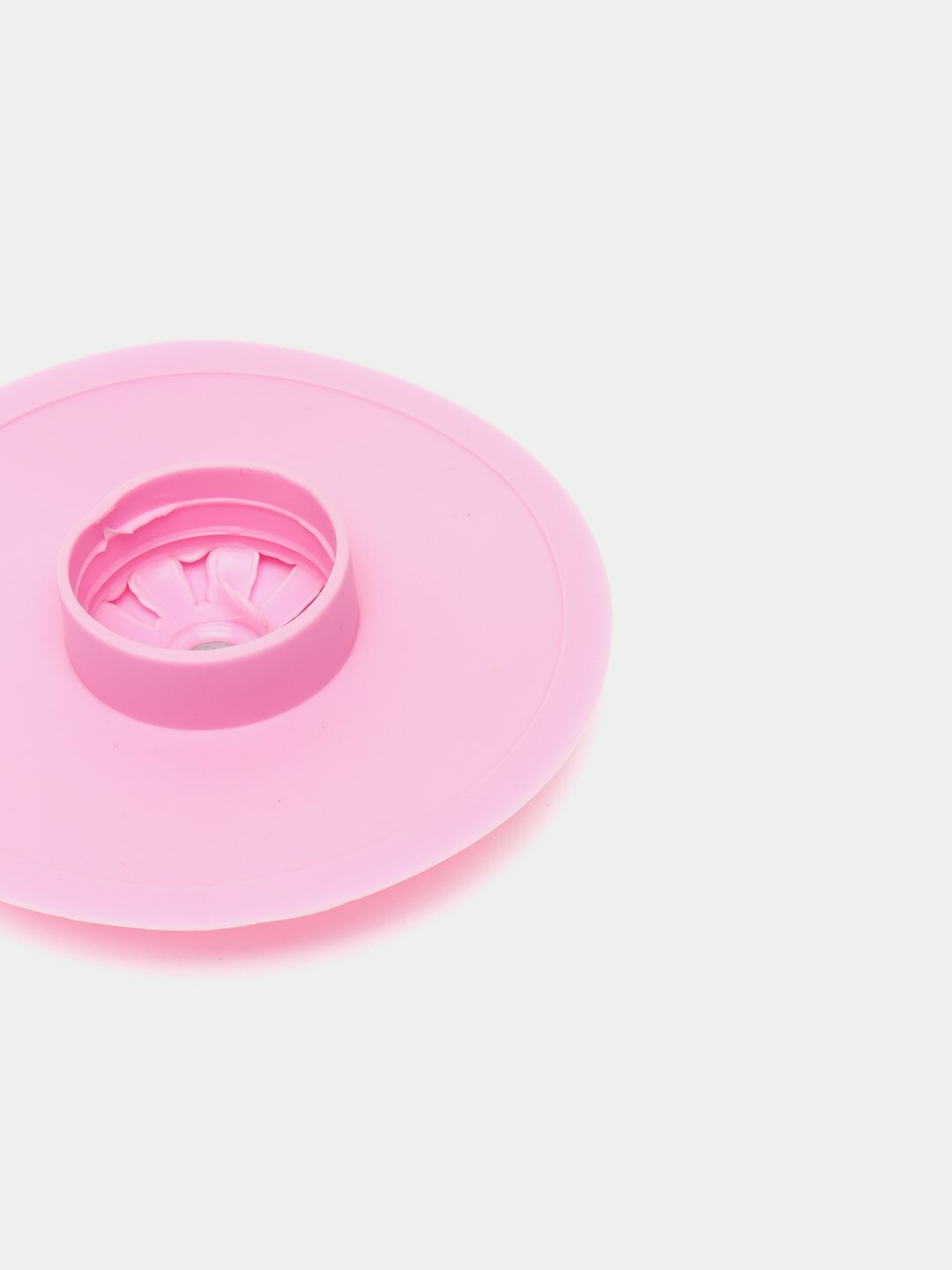 Пробка для слива, диаметр от 4 см, резиновая, цвет розовый, длина 10 см — фото 1